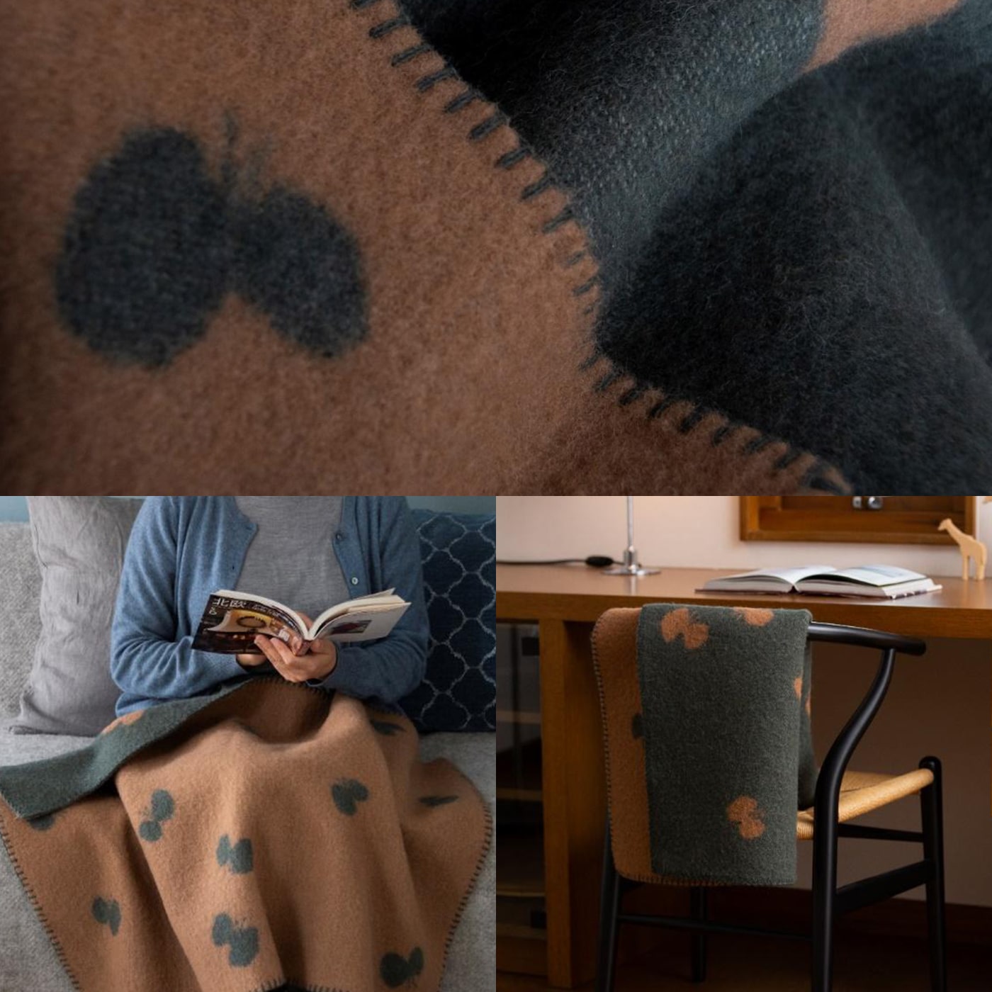 赤ちゃんはKLIPPANベビーブランケットの心地よさが大好きです