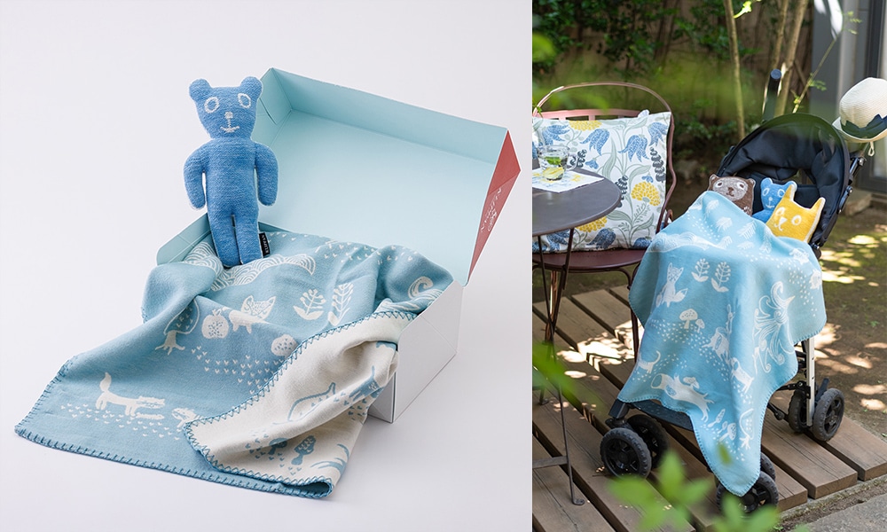THE FIRST BLANKET 生まれた時からKLIPPAN | サステナブルショップ エ