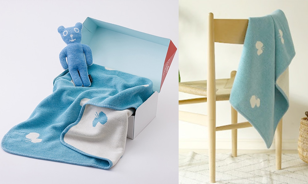 THE FIRST BLANKET 生まれた時からKLIPPAN | サステナブルショップ エ