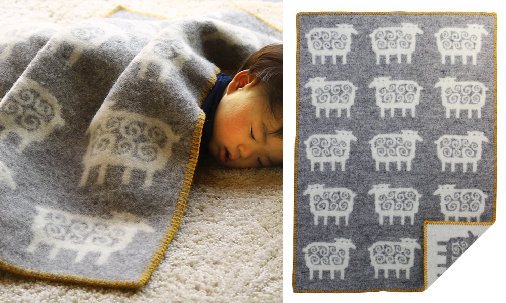 THE FIRST BLANKET 生まれた時からKLIPPAN | サステナブルショップ エ