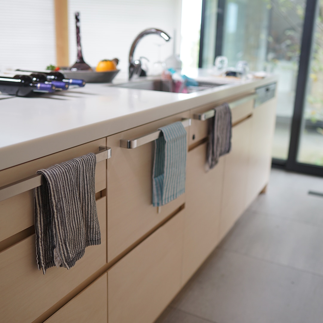 Vaxbo Lin/ヴェクスボリン リネンのハンドタオル ストライプ