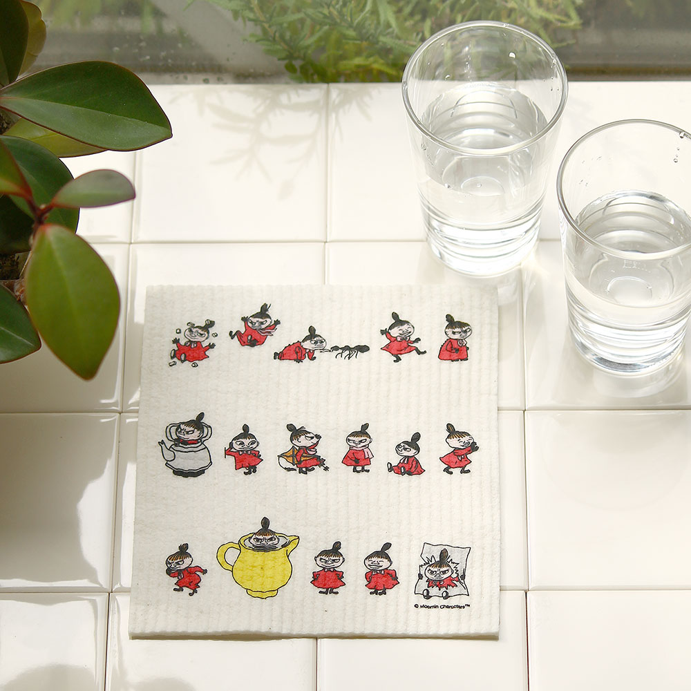ムーミンファブリック フェイスタオル（80th/ムーミン）1405048700 - MOOMIN SHOP