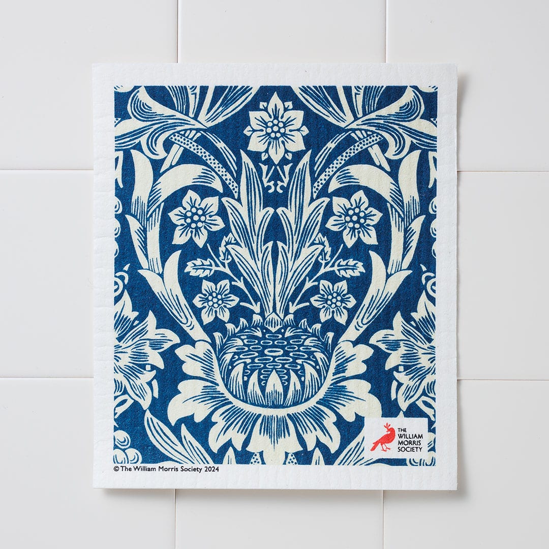スポンジワイプ William Morris イチゴドロボウ | サステナブル