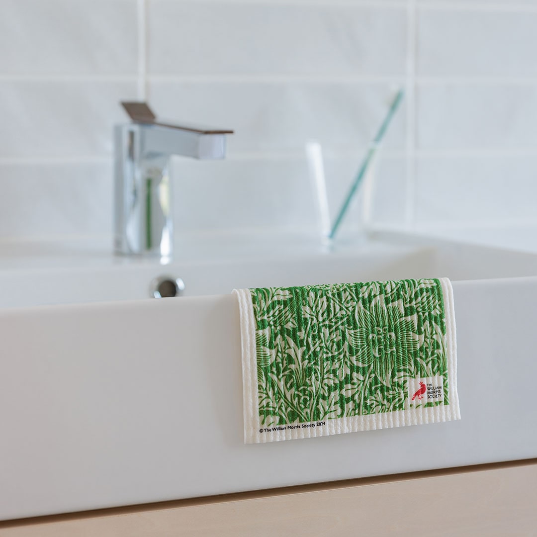 スポンジワイプ William Morris バード＆アネモネ | サステナブル