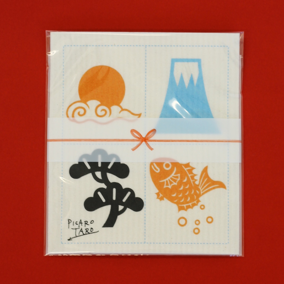 ギフトワイプ富士山おのし付き 松FUJI BL | サステナブルショップ エ