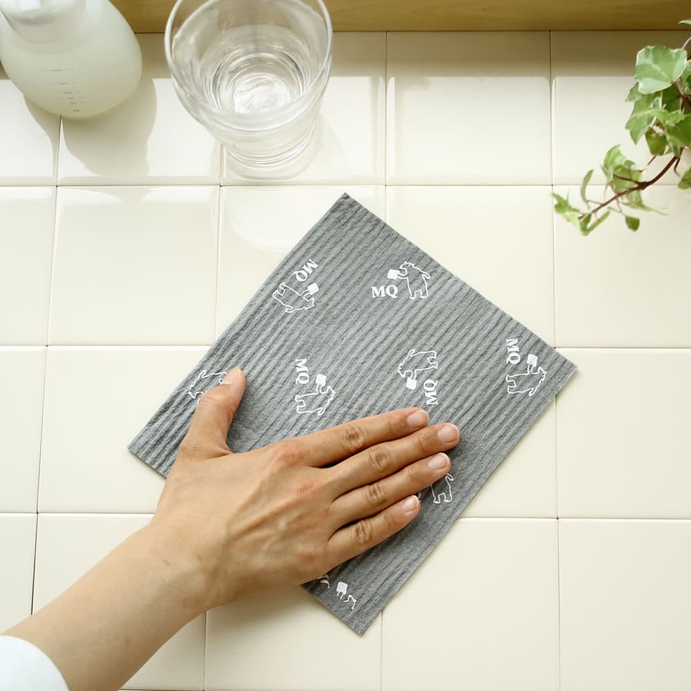 しろたん 顔ぼん ダストボックス 大 《12L》 ゴミ箱 / Mother